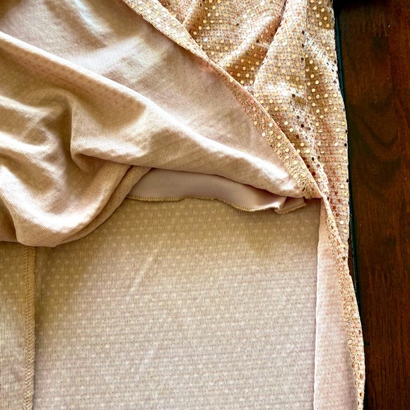 ALEX B NITES WOMAN ROSE GOLD SEQUIN  FORMAL DRESS PLUS SIZE 20W 🌟NWT🌟 - Picture 10 of 14